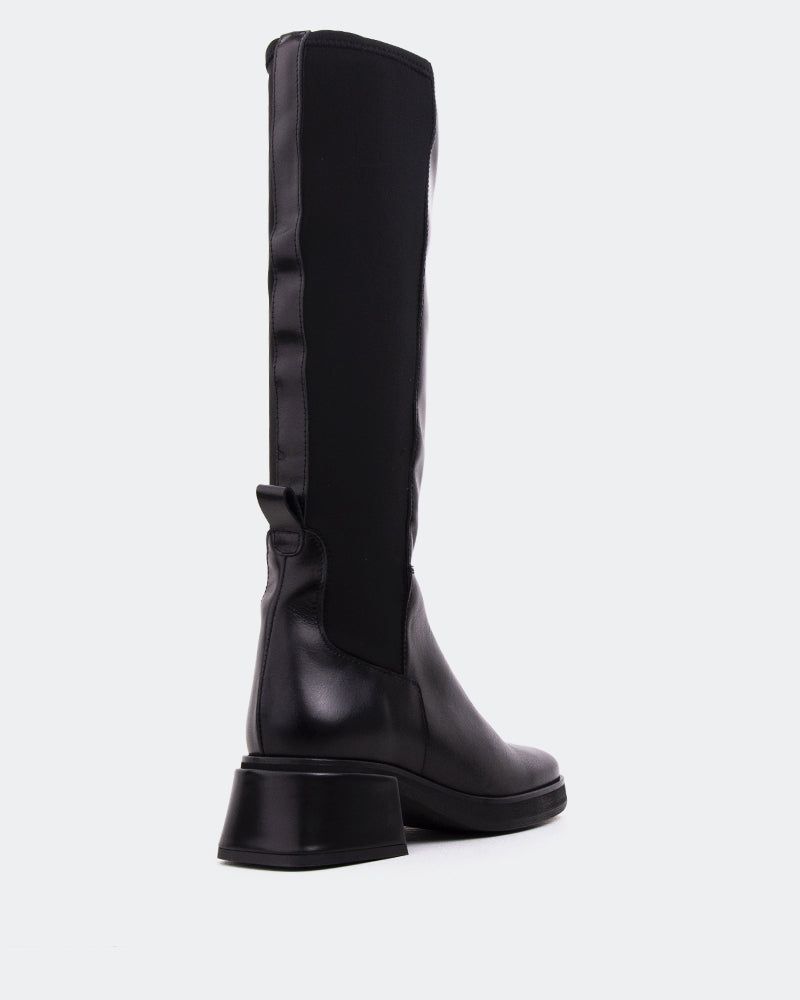 Chapelle Black Leather Knit Stretch sold by L'Intervalle product image thumbnail 3