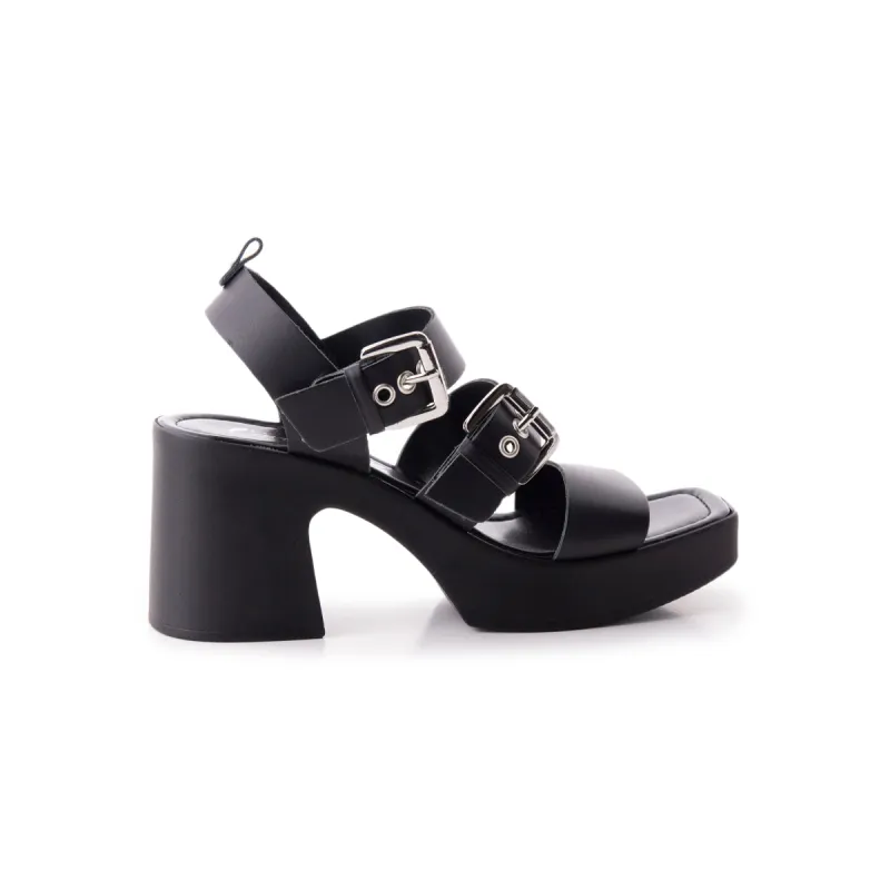 Amalie Black Leather sold by L'Intervalle