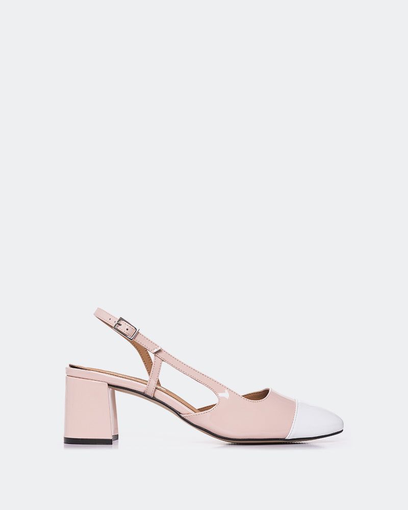 Palar Light Pink Patent Leather sold by L'Intervalle