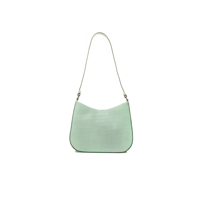 Lulu Mint Croco sold by L'Intervalle