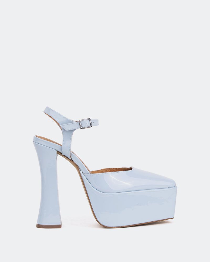 Wang Blue Patent/Verni Bleu sold by L'Intervalle