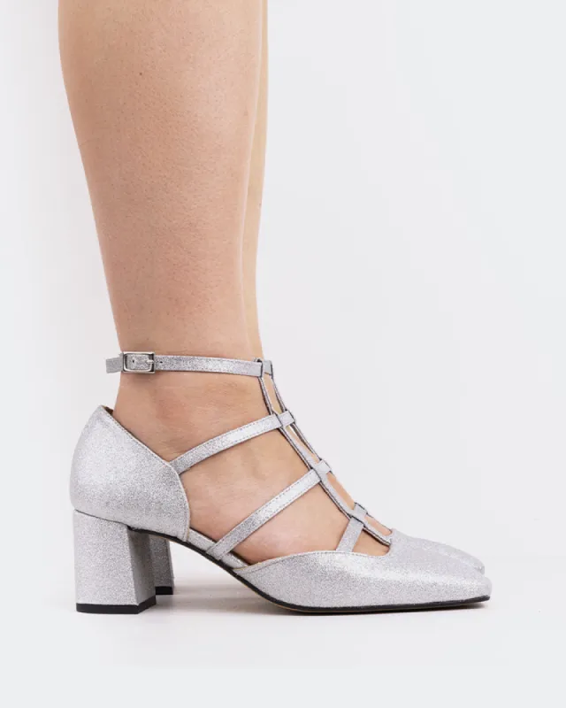 Parsons Silver Glitter sold by L'Intervalle