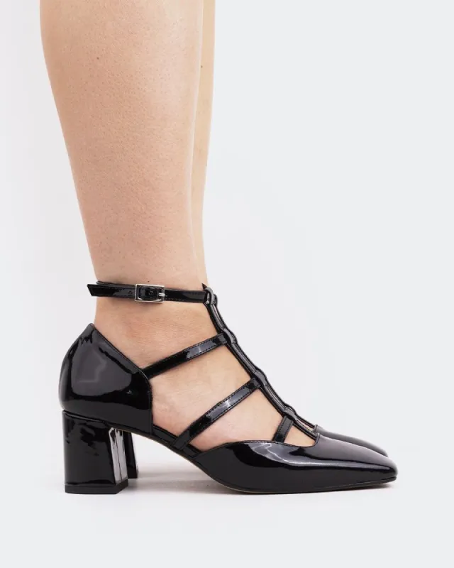 Parsons Black Patent sold by L'Intervalle