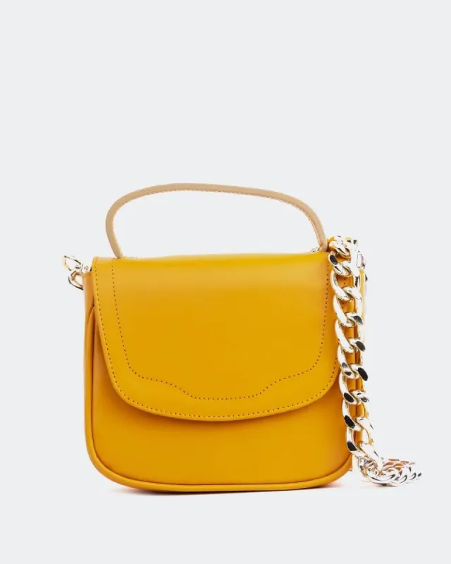 Bright Orange leather sold by L'Intervalle