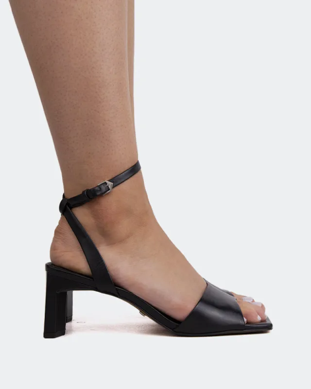Moreno Black Leather sold by L'Intervalle