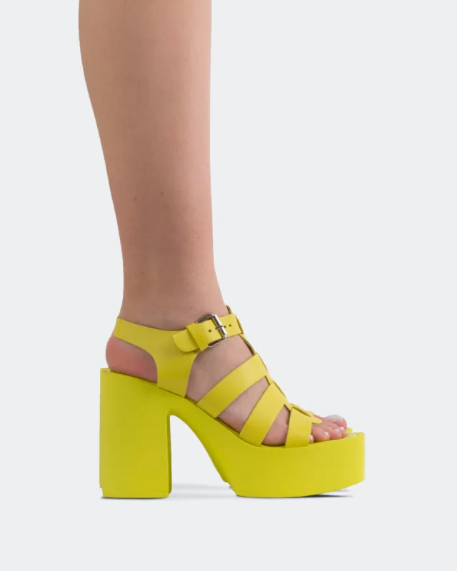 Loup Yellow Leather sold by L'Intervalle
