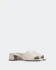 Fortunata Off White Leather sold by L'Intervalle