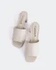 Fortunata Off White Leather sold by L'Intervalle