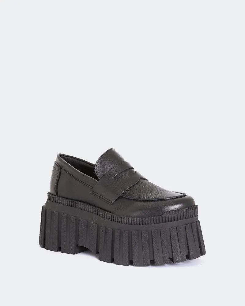 Leiza Black Leather sold by L'Intervalle product image thumbnail 2