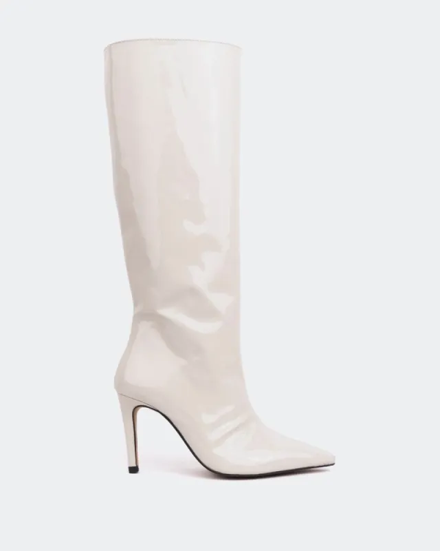 Élysées Off White Patent sold by L'Intervalle