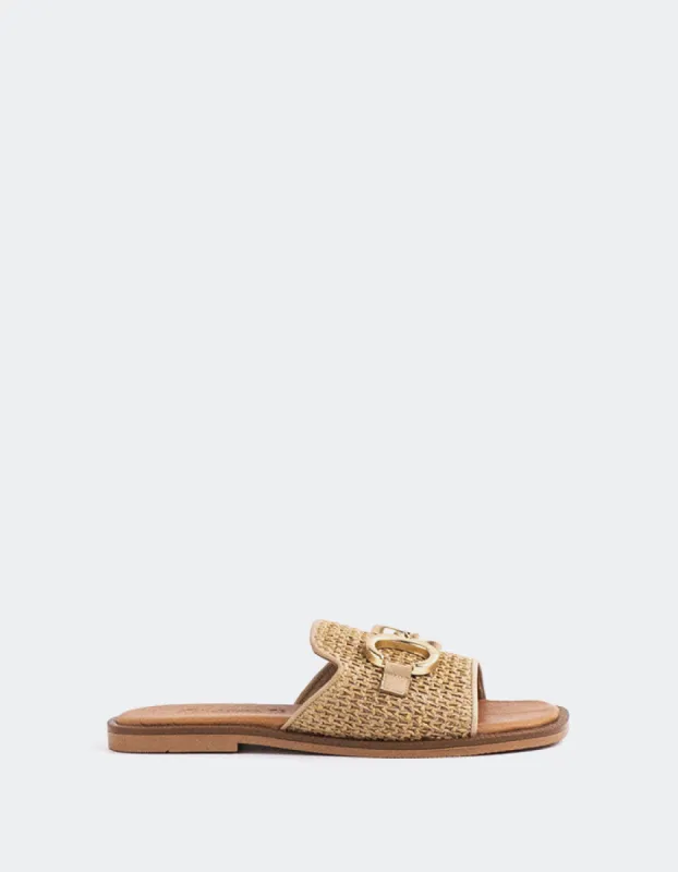 Dauphine Camel Raffia sold by L'Intervalle