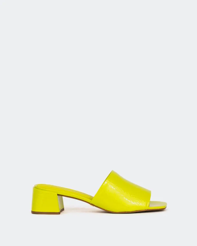Fortunata Yellow Naplack sold by L'Intervalle