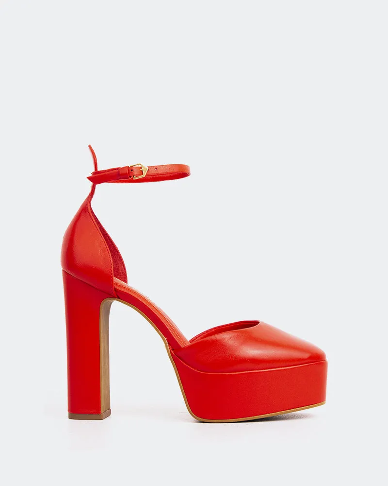 California Red Leather sold by L'Intervalle