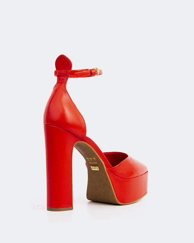 California Red Leather sold by L'Intervalle product image thumbnail 3