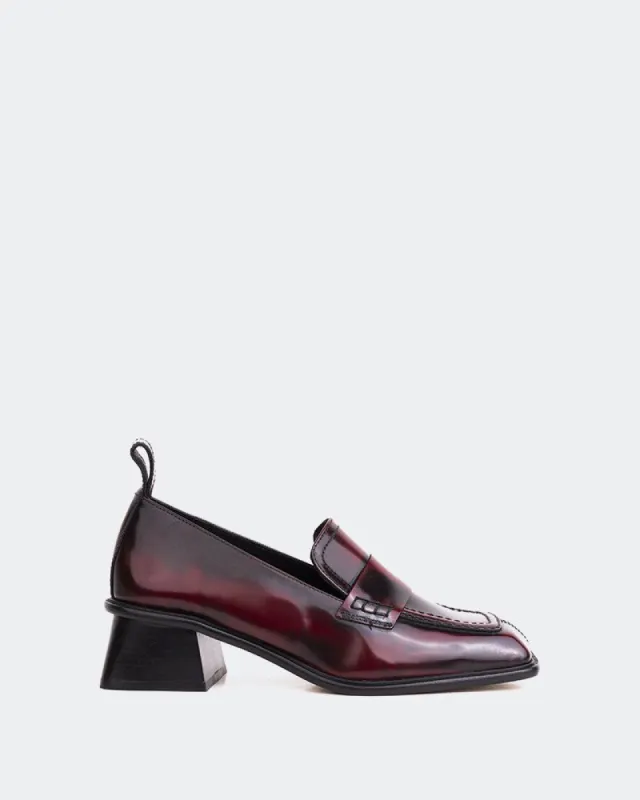 Rennie Burgundy Leather sold by L'Intervalle