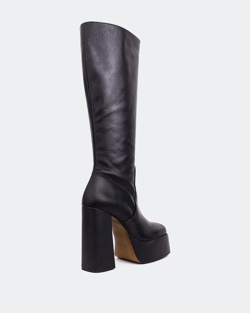 Parloir Black Leather sold by L'Intervalle product image thumbnail 4