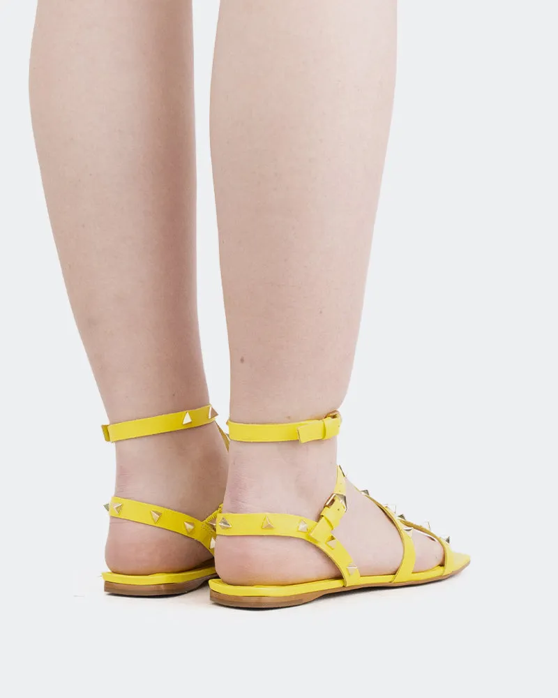 Marcie Yellow Leather sold by L'Intervalle product image thumbnail 3