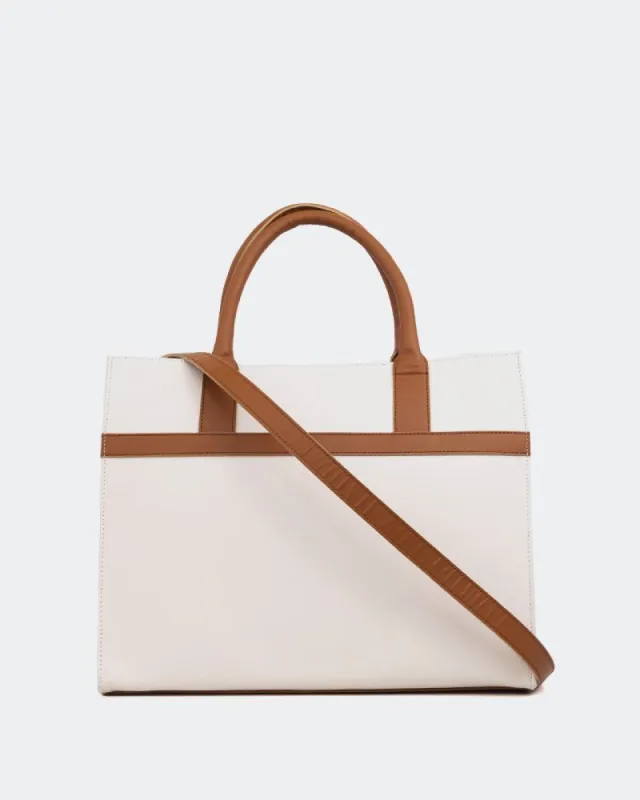 Mercucio White-Camel Leather sold by L'Intervalle