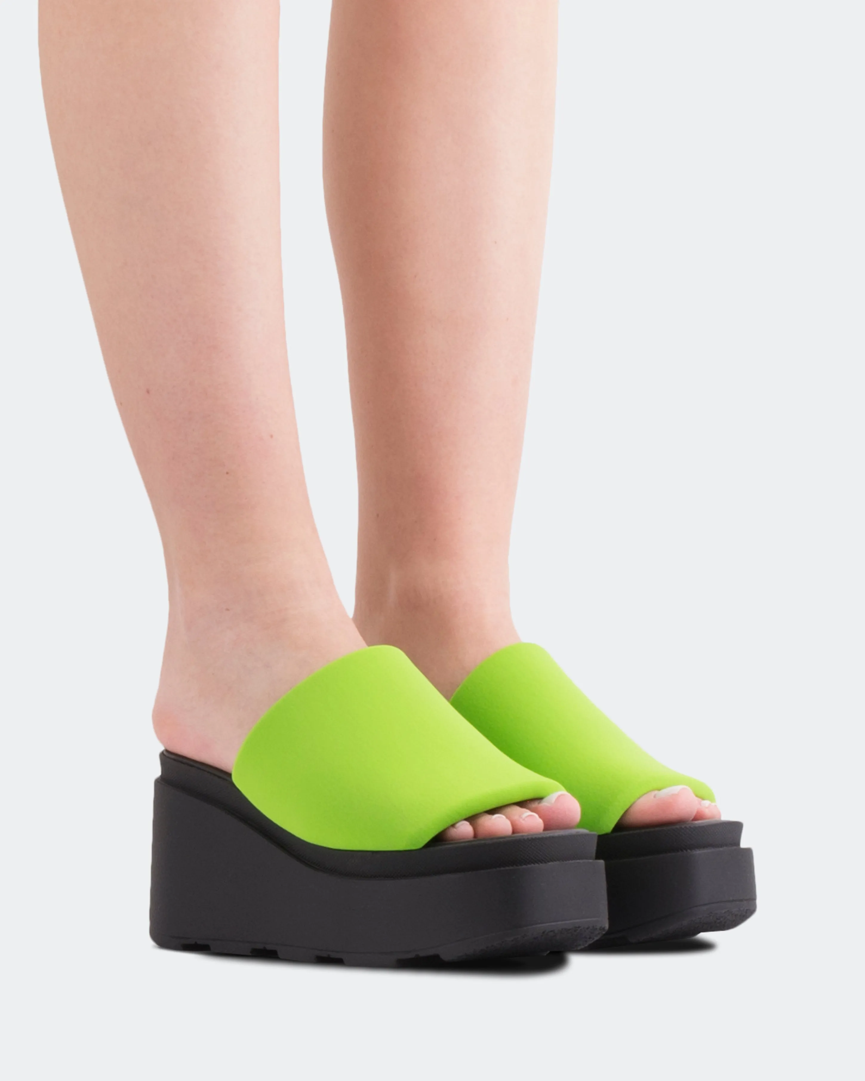 Jenner Green Lycra sold by L'Intervalle product image thumbnail 3