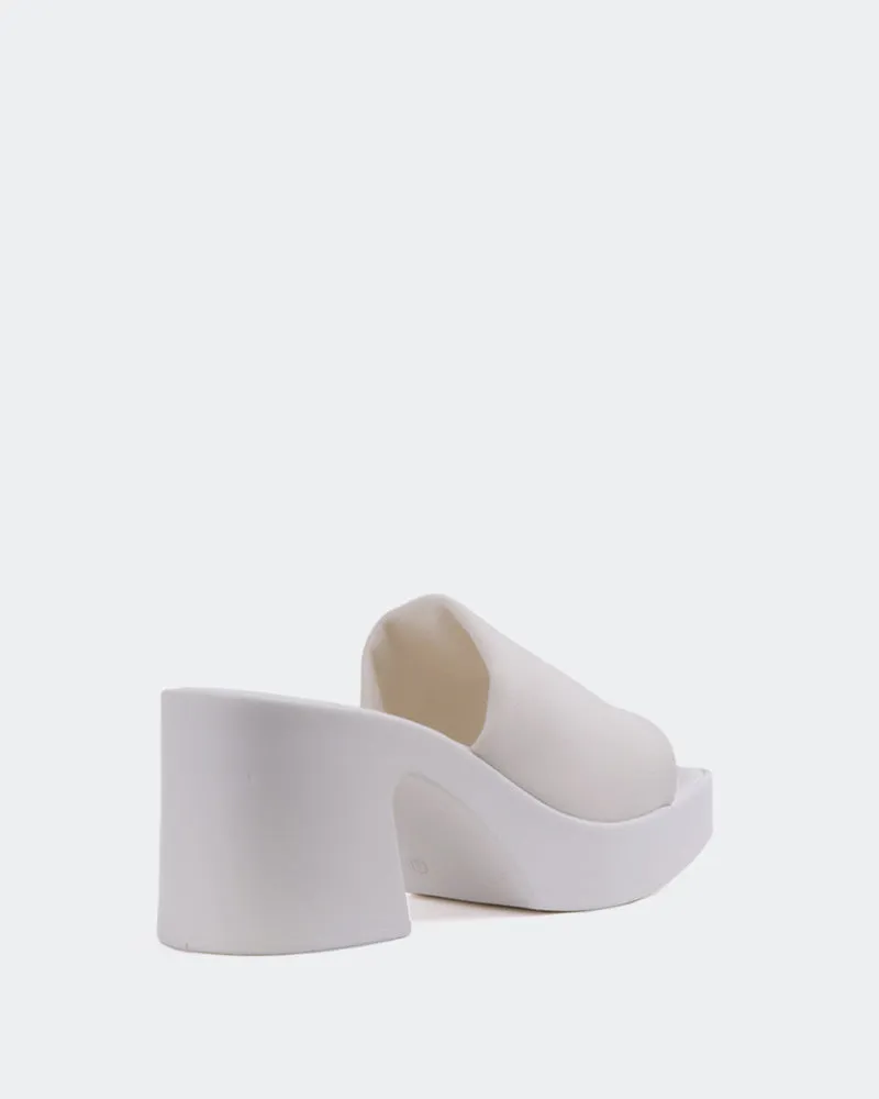 Arpino White Lycra sold by L'Intervalle product image thumbnail 3