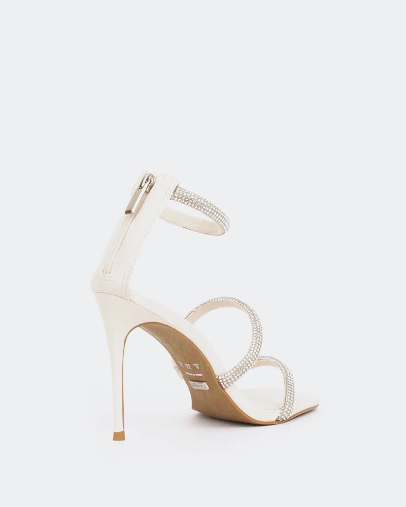 Shamari, Off White Leather/Cuir Blanc Cassé sold by L'Intervalle product image thumbnail 3