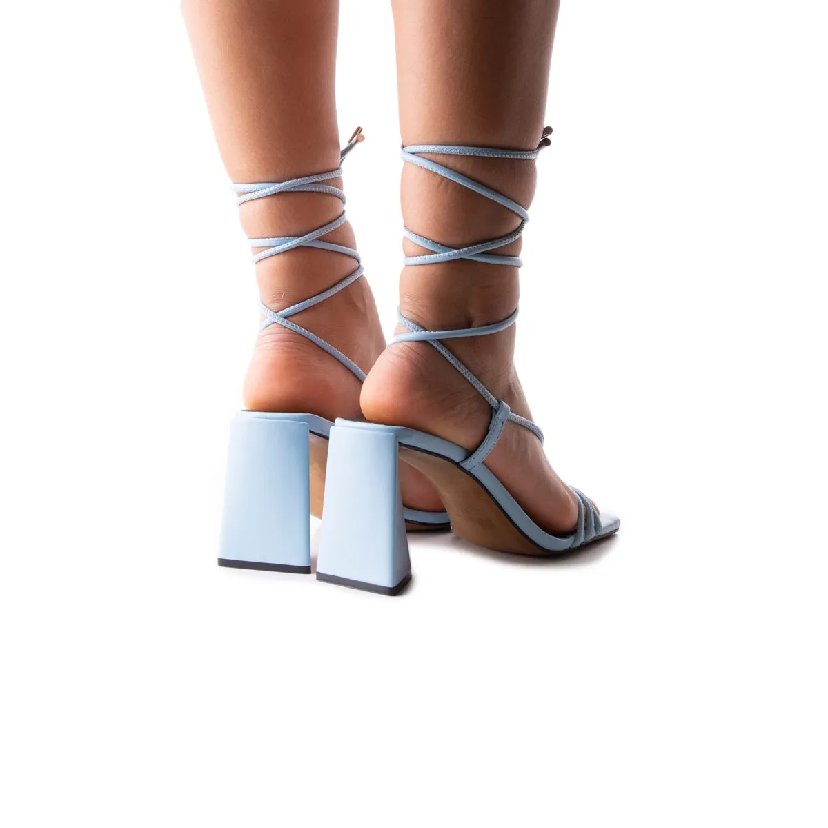 Filomena Light Blue Leather sold by L'Intervalle product image thumbnail 2