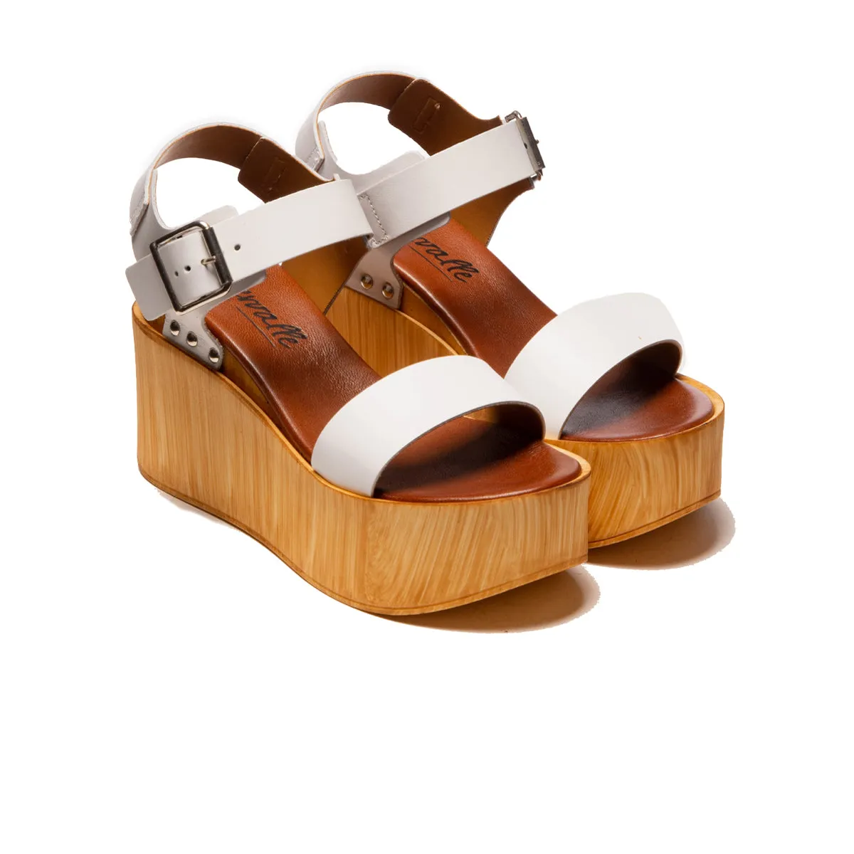 Fleur White Leather sold by L'Intervalle product image thumbnail 2