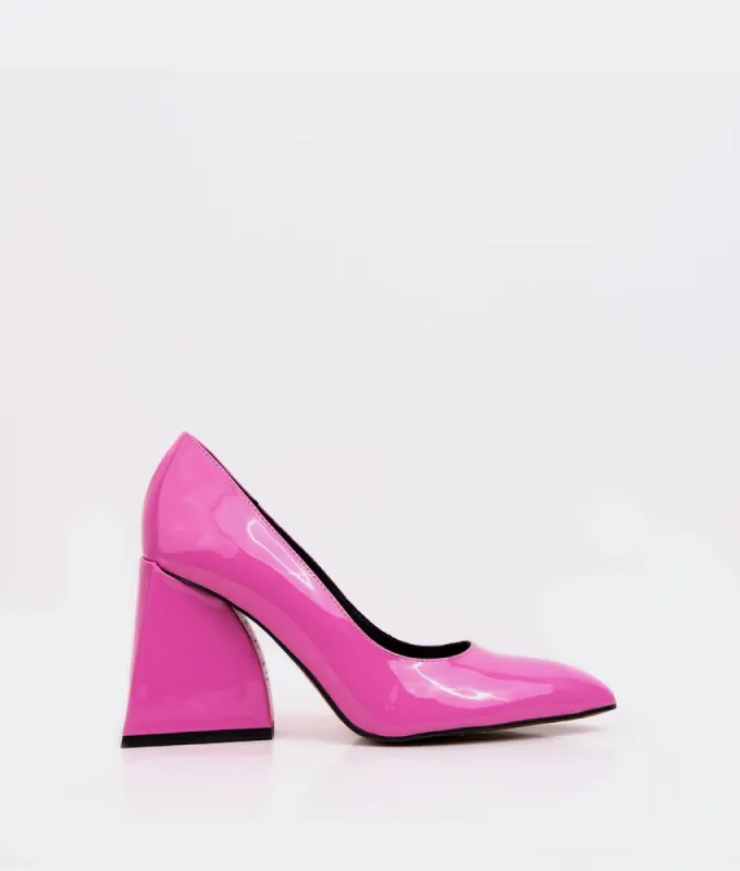 Sioux Pink Patent sold by L'Intervalle