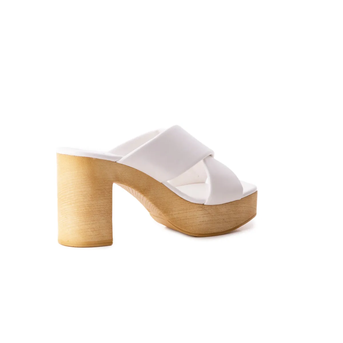 Elodie White Leather sold by L'Intervalle product image thumbnail 2