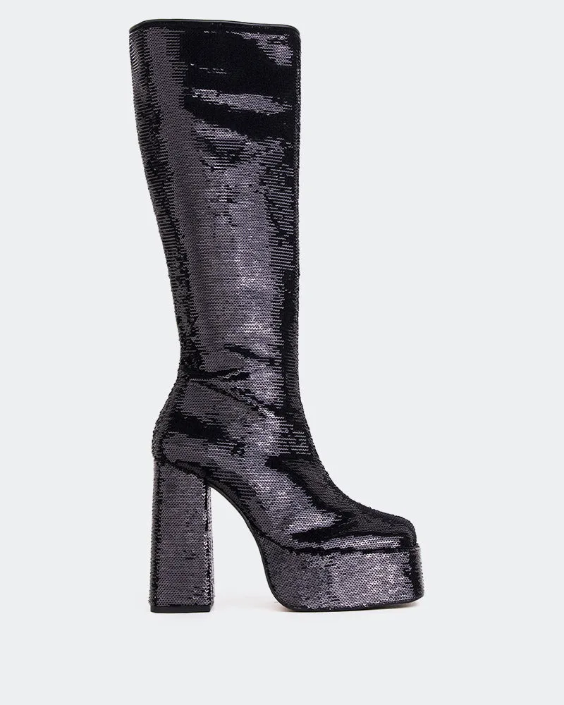 Latto Black Sequins sold by L'Intervalle