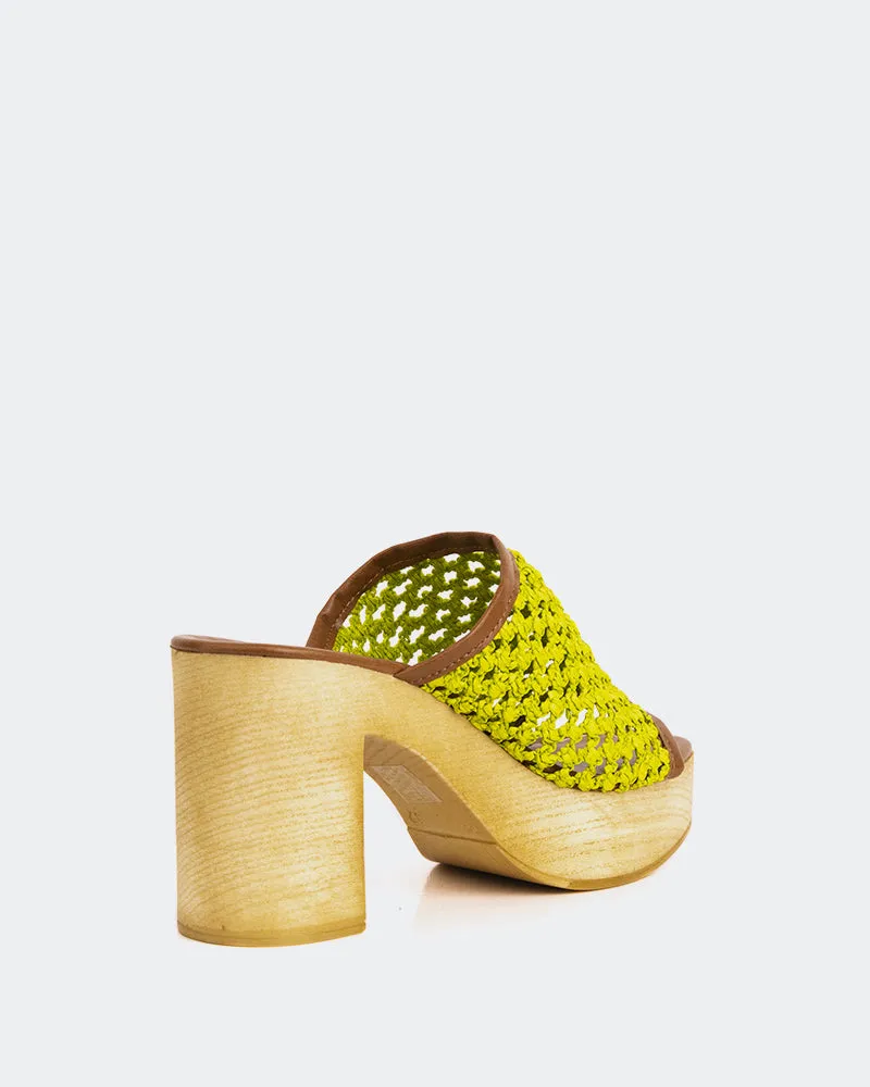 Faustine Lime Rafia sold by L'Intervalle product image thumbnail 3