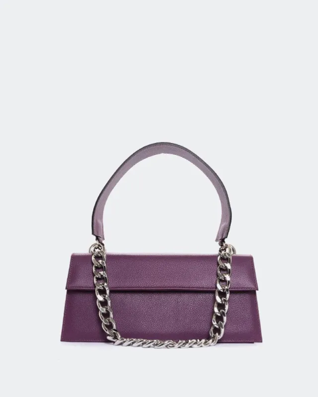 Mini Trav, Purple Leather/Cuir Violet sold by L'Intervalle