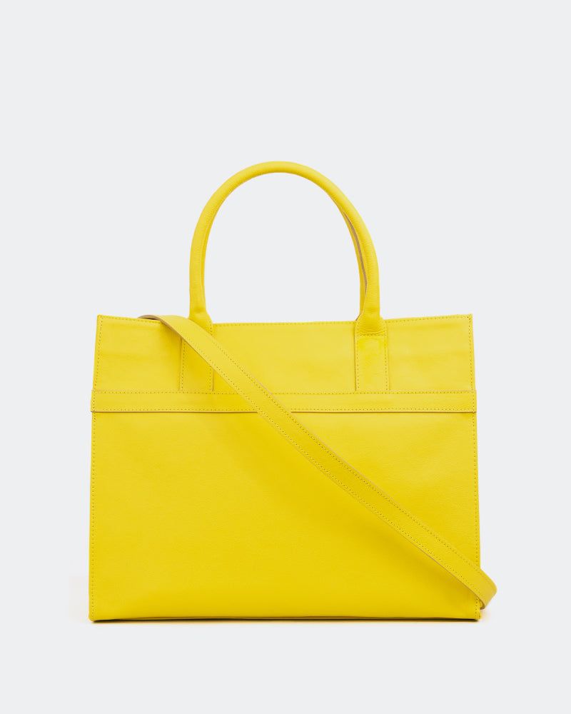 Mercucio Yellow Leather sold by L'Intervalle