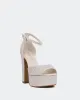 Cupid, Off White Suede/Suède Blanc Cassé sold by L'Intervalle