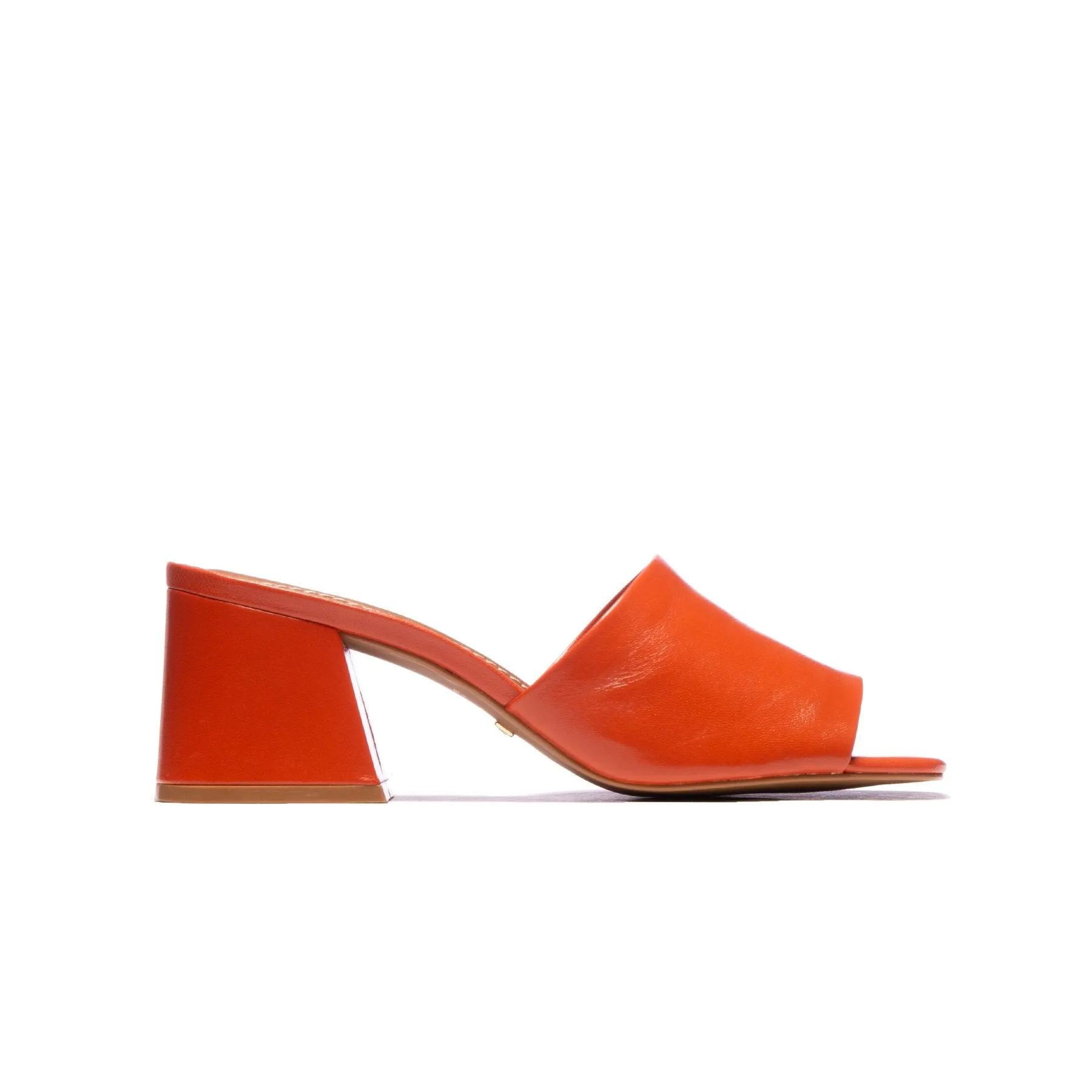 Clarabelle Orange Leather sold by L'Intervalle