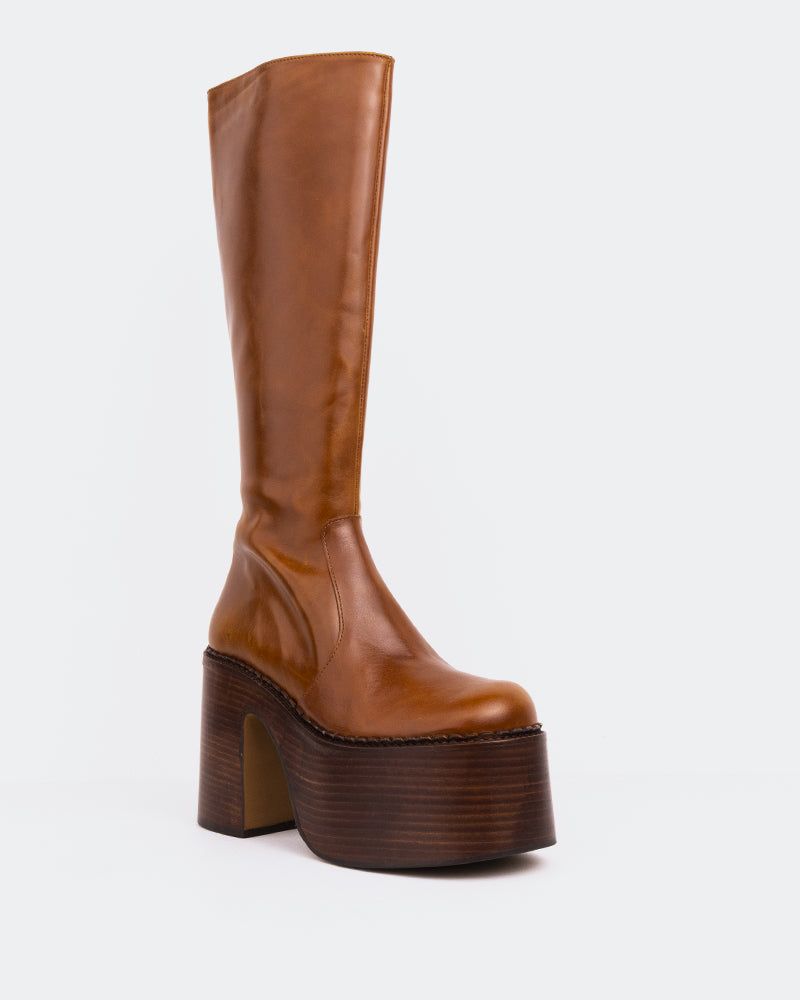 Bowie Cognac Leather sold by L'Intervalle product image thumbnail 2