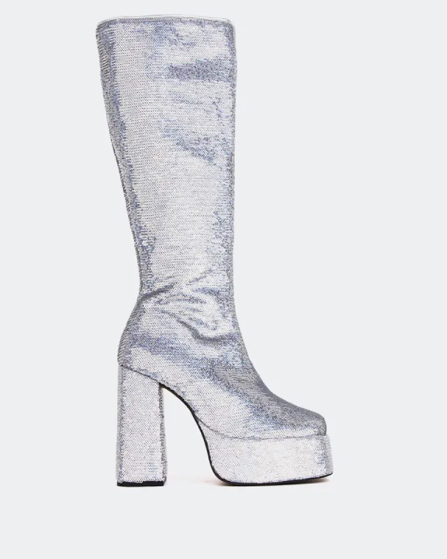 Latto Silver Sequins sold by L'Intervalle