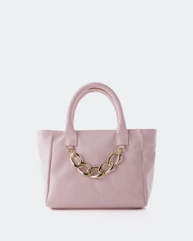 Mini Island Light Pink Leather sold by L'Intervalle