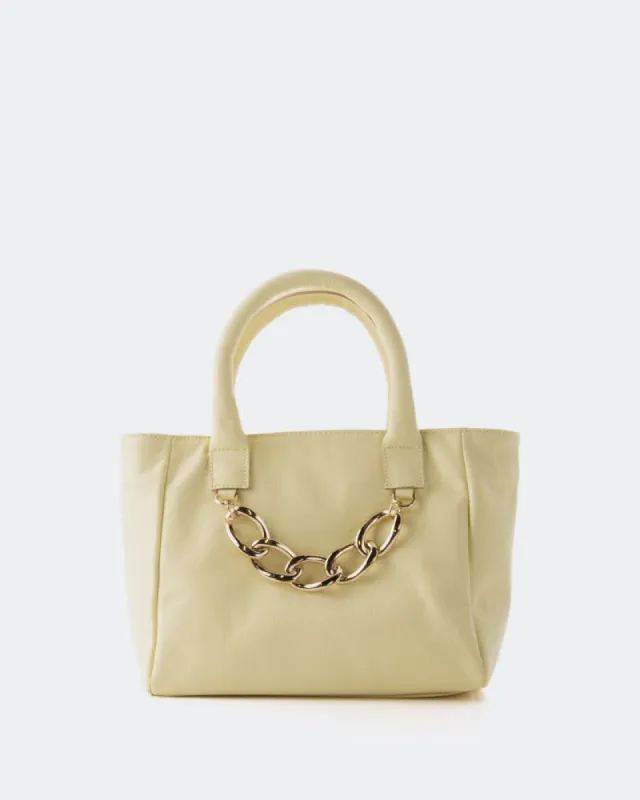 Mini Island Light Yellow Leather sold by L'Intervalle