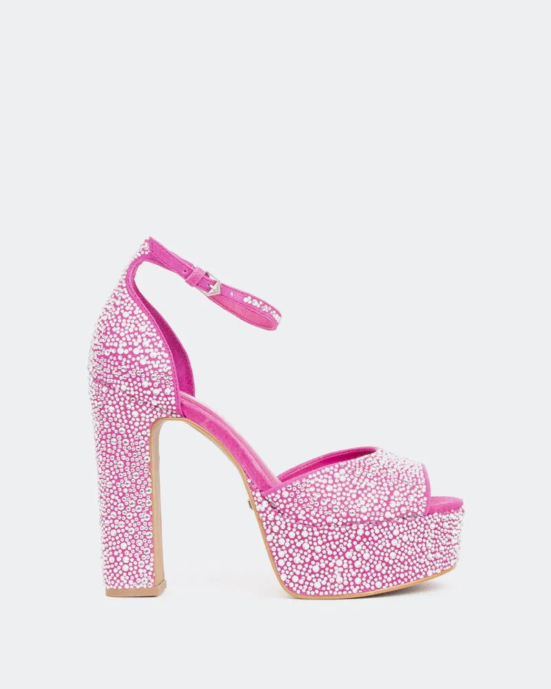 Cupid, Fucshia Suede/Suède Fucshia sold by L'Intervalle