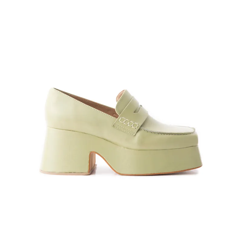 Godiva Light Green Leather sold by L'Intervalle