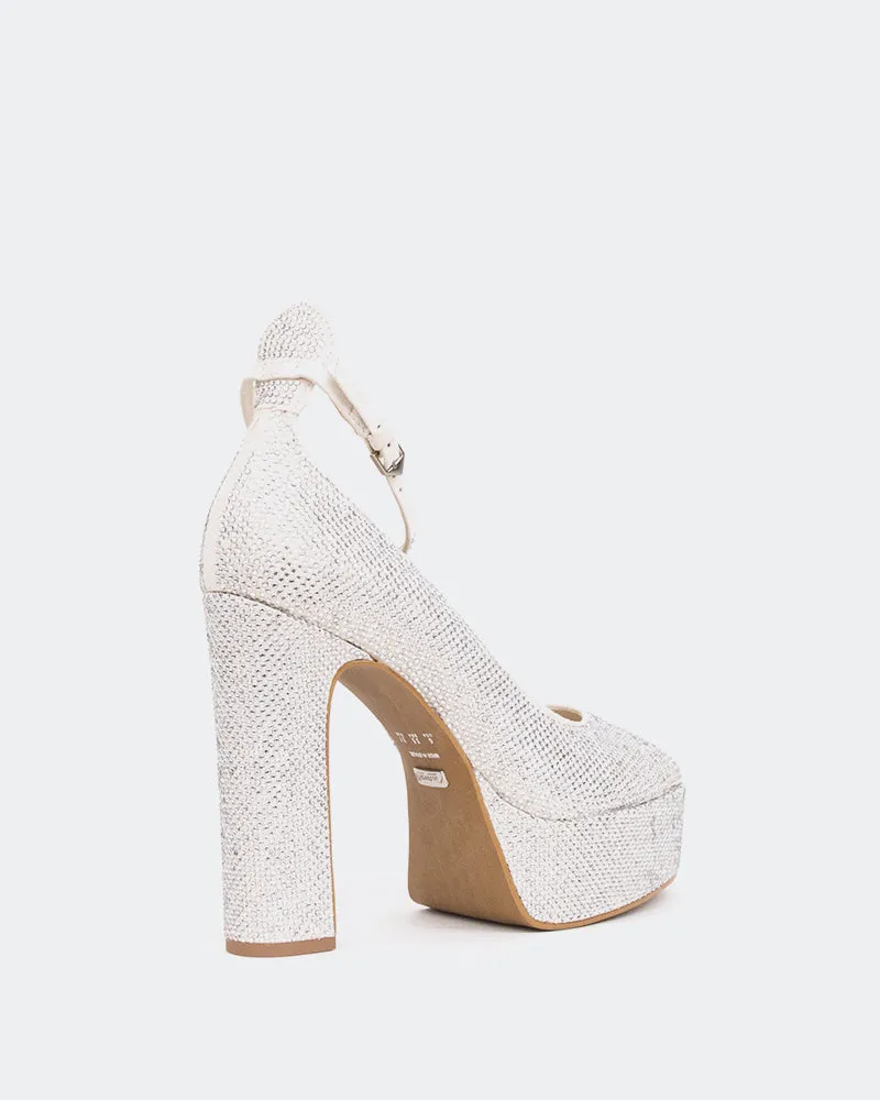 Jayne, Off White Suede/Suède Blanc cassé sold by L'Intervalle product image thumbnail 3