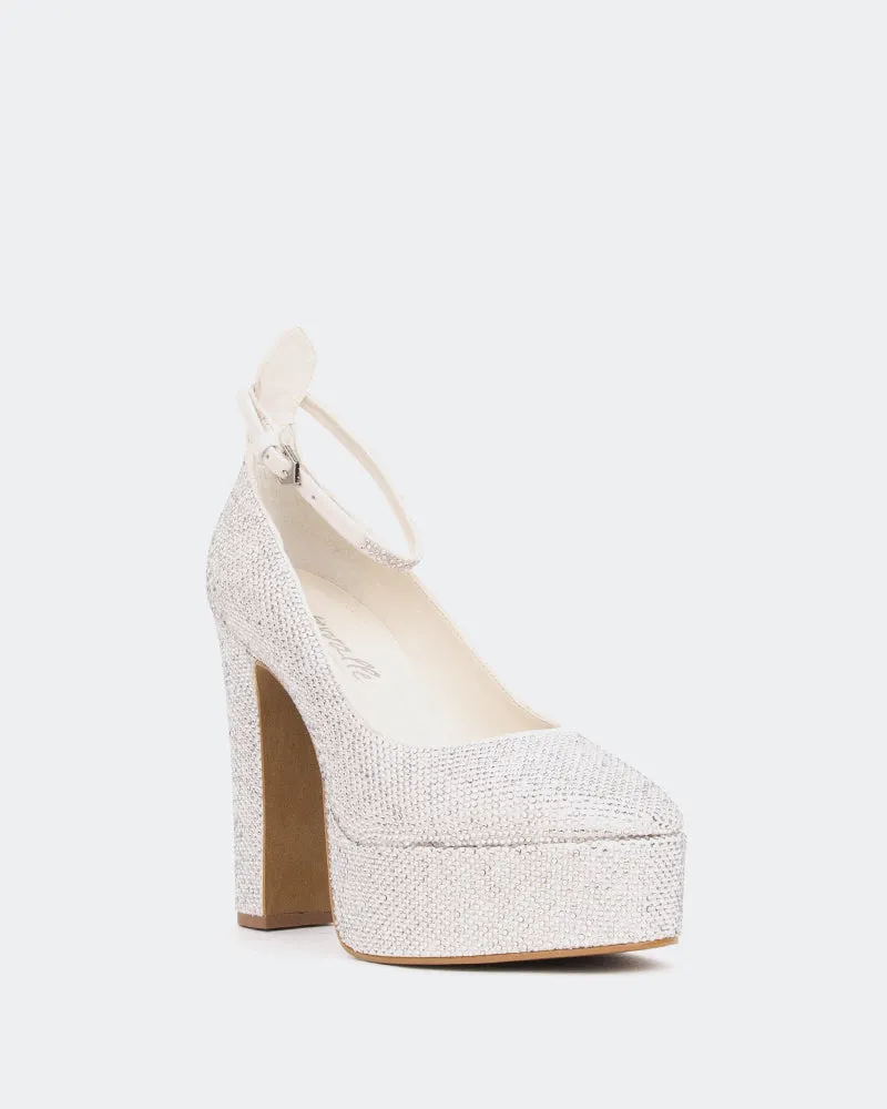 Jayne, Off White Suede/Suède Blanc cassé sold by L'Intervalle product image thumbnail 2