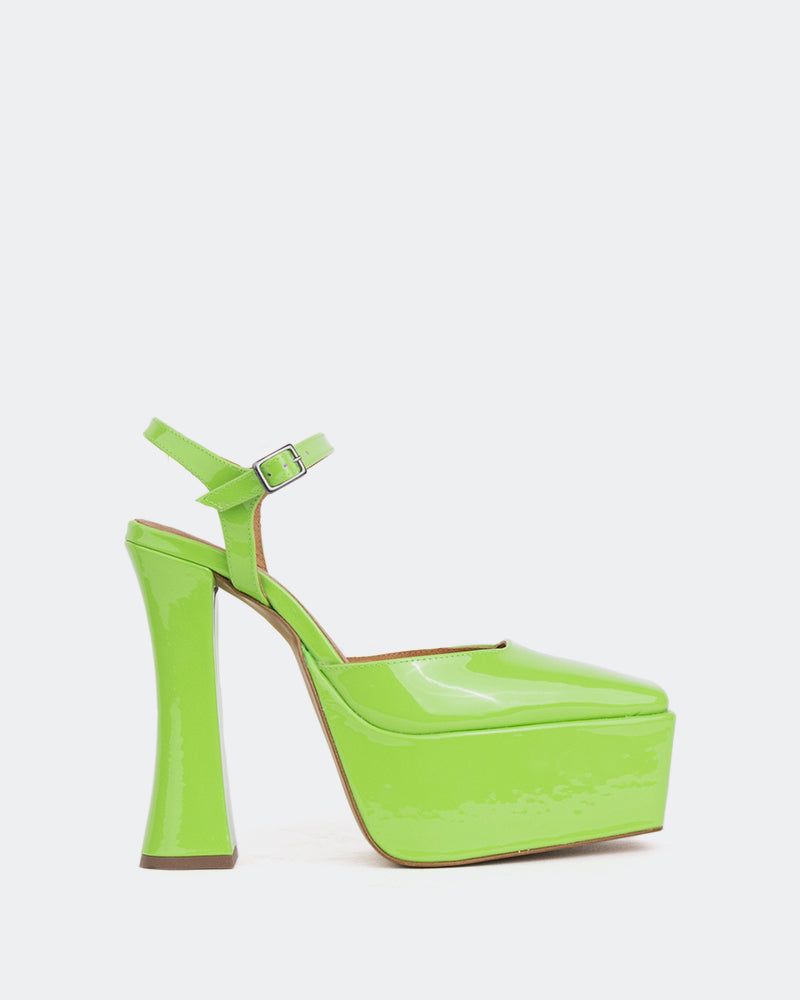 Wang Green Patent/Verni Vert sold by L'Intervalle