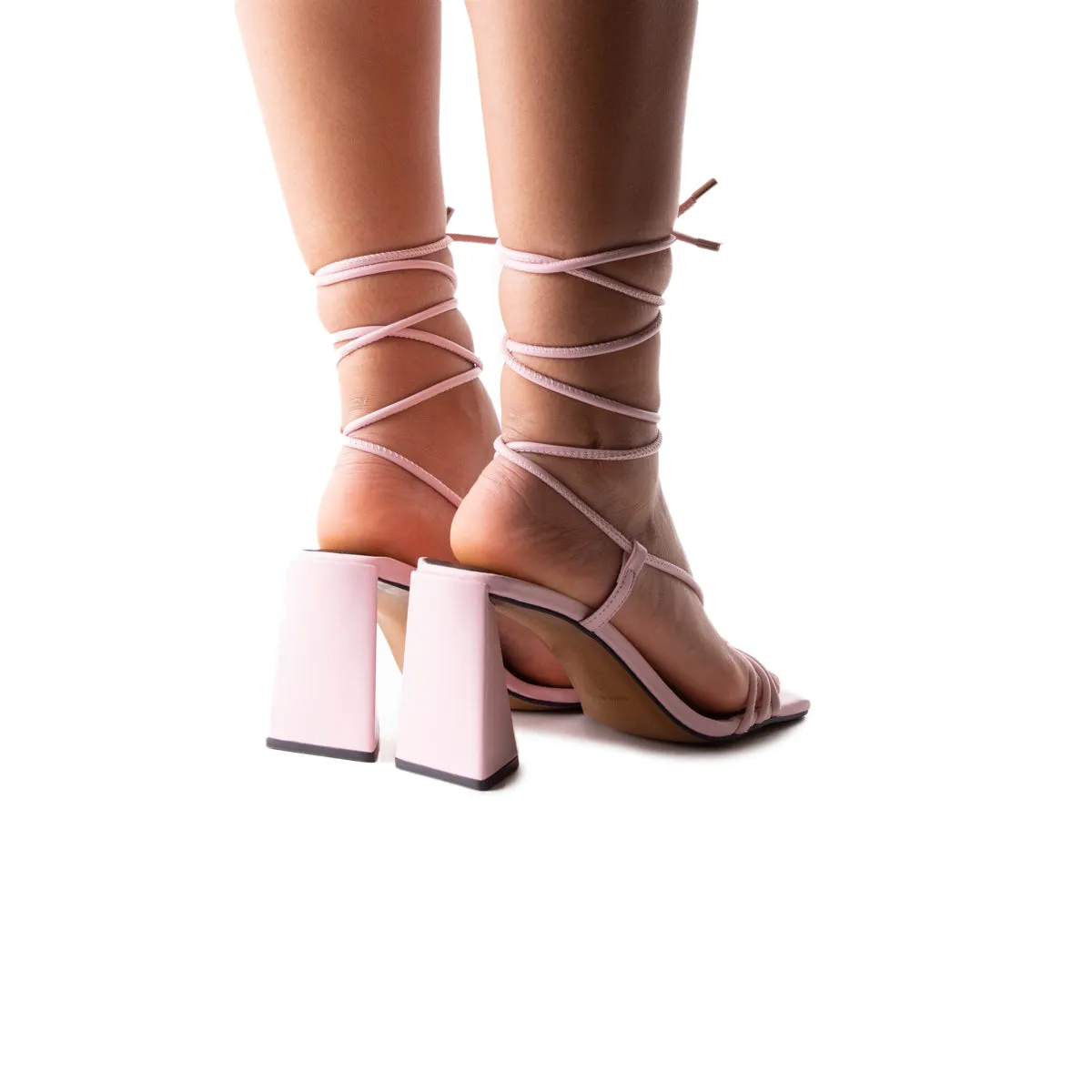 Filomena Light Pink Leather sold by L'Intervalle product image thumbnail 2