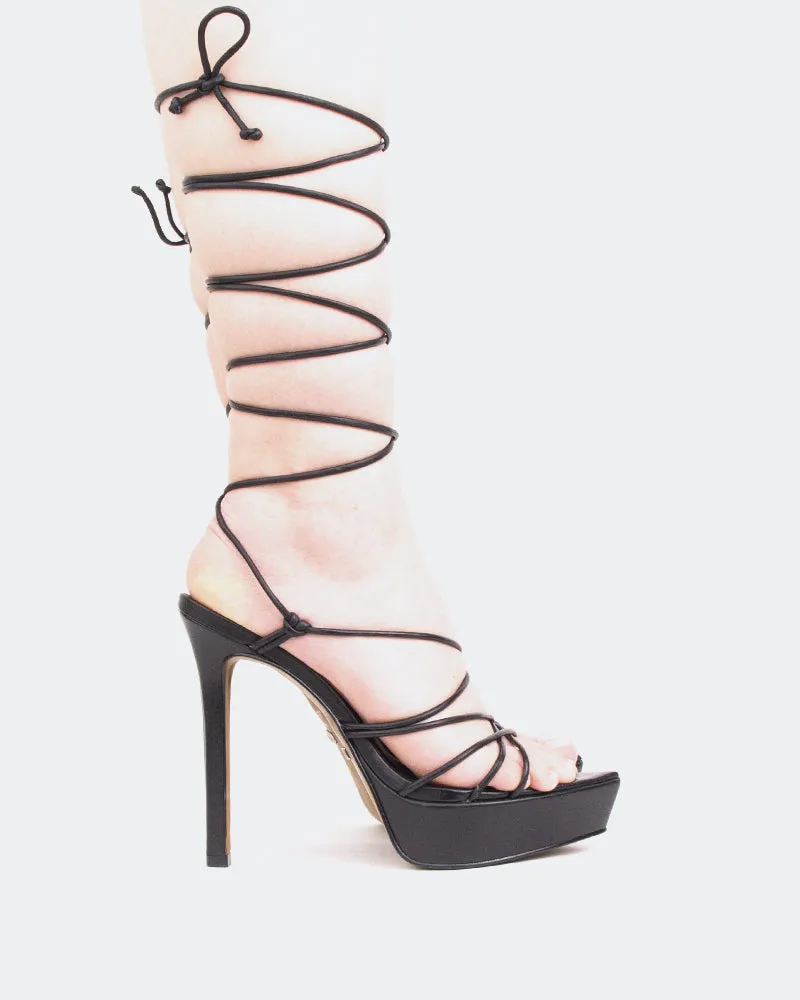 Nevis Black Leather sold by L'Intervalle