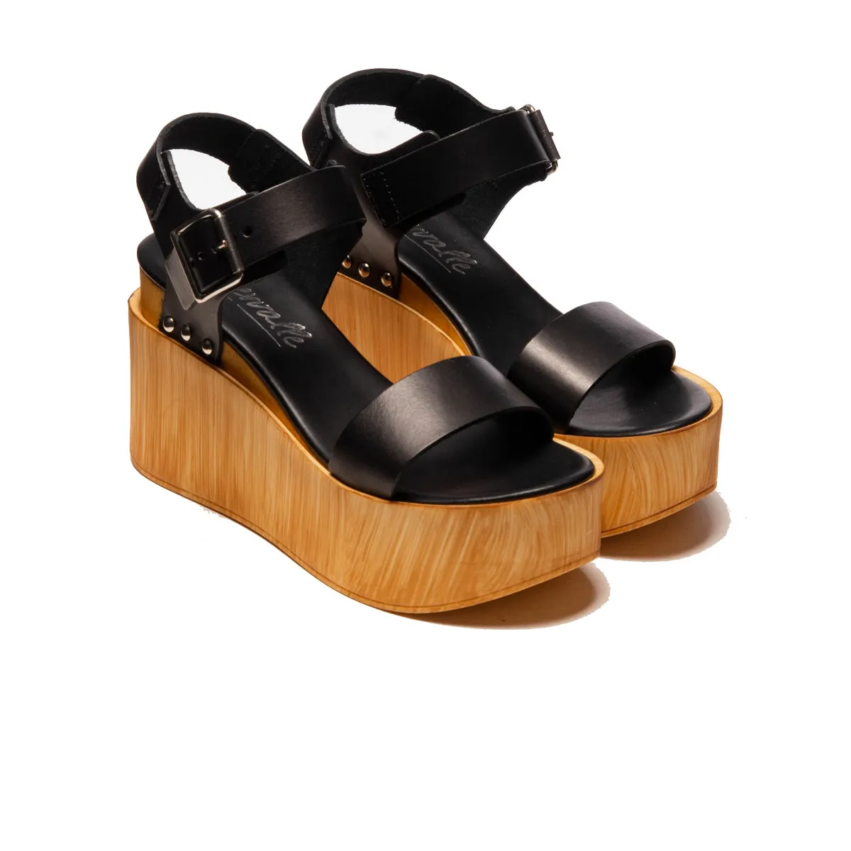 Fleur Black Leather sold by L'Intervalle product image thumbnail 2