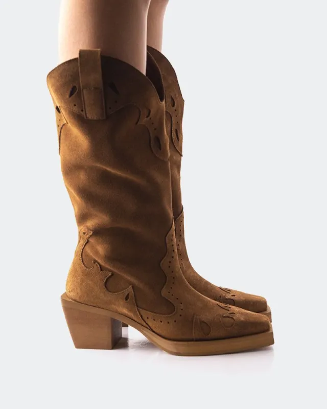 Velier Tan Suede sold by L'Intervalle