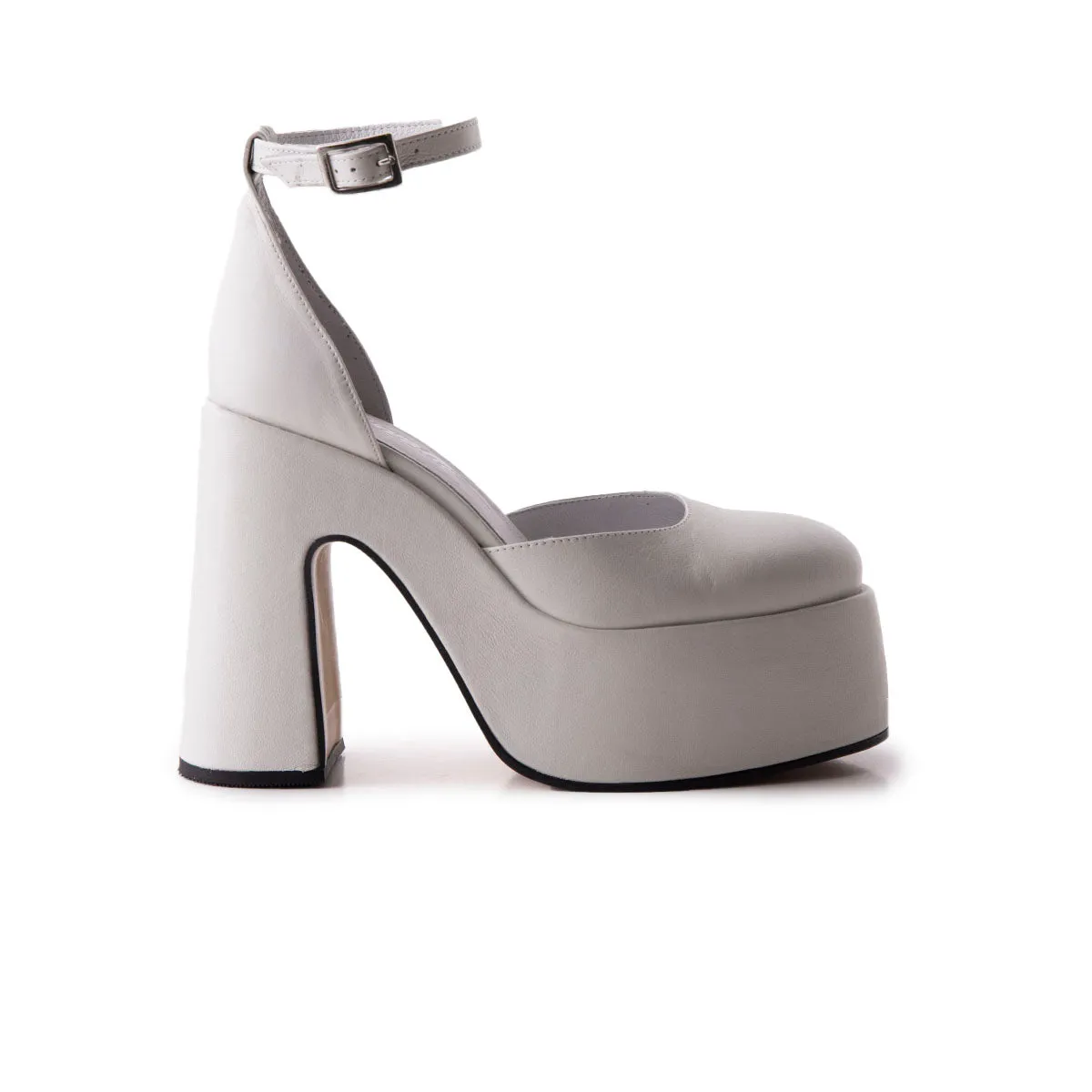 Brizo White Leather sold by L'Intervalle