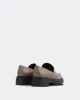 Leissa Taupe Leather sold by L'Intervalle